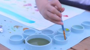 Art Living Resuable Silicone Painting Mat Drawing Mat for Arts Craft Children Day Gift Stationery
