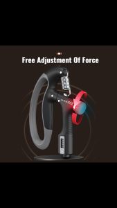Hand Grip Strengthener Hand Grip Exercise R-Shape Adjustable 100KG Automatic Counting