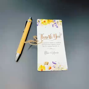 Transfer It Personalized Bamboo Ballpen Pen Packaging Souvenir Giveaway for Wedding Christening
