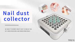 Nail Dust Collector Manicure Machine Tools Strong Power Nail Vacuum Cleaner With Remove Filter Nail Extractor Fan Nail Art Tool