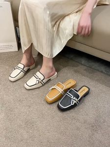 Ready Stock JS LADIES Casual Slides Sandal Slipper Kasut Perempuan Slip On Selipar Sarung Wanita 休闲女鞋