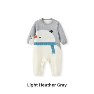 YeeHoO KIDS | Long Sleeve Long Baby Bodysuit Spring