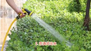 10 Functional Water Spray Gun Watering Hose Nozzle Sprinkler For Home Garden Car wash Gun
