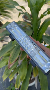 1 cái đèn trợ sáng 3 hàng bóng 30cm led siêu sáng 12v 24v dùng cho ô tô xe máy tàu thuỷ các loại máy công trình