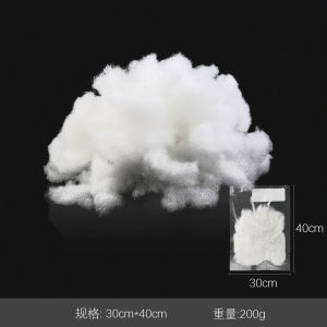 ผ้าฝ้ายโพลีเอสเตอร์หิมะ ซัมเมอร์ 2024 ของเล่นผ้าฝ้ายหุ้มลม หนังสือสต๊อก ของเล่นขนสัตว์ ของเล่นตุ๊กตา อุปกรณ์ทำมือ DIY