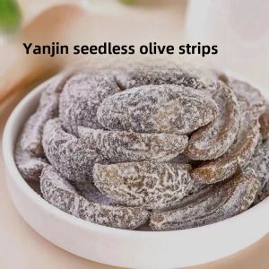 Nine Procedure Coreless Olive Strip Hollow Olive Licorice Prepared Olive Meat Coring Preserved Lilac Sweet Casual Snack Preserved Fruit