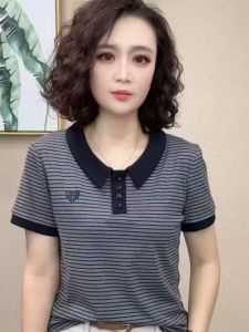 HUAXUNRAN | Stylish Age-defying T-shirts Loose Fit Summer