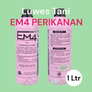 EM4 PERIKANAN 1 L Warna MERAH MUDA EM 4 IKAN