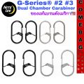 พวงกุญแจคาราบิเนอร์แบบ 2 ช่องรุ่น G-Series® สินค้านำเข้าแบรนด์Nite Ize ของแท้แบรนด์อเมริกา🇺🇸🇺🇸. 