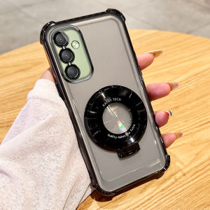 Ultra-Thin Transparent Silicone Phone Case with Lens Film for Samsung Galaxy A24 A25 Anti-Fall Shockproof Protective Cover