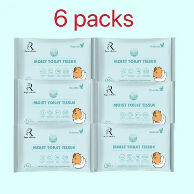 PURE WATER Flushable Wet Toilet Paper湿厕纸 /私处湿巾/feminine wipes /flushable wipes