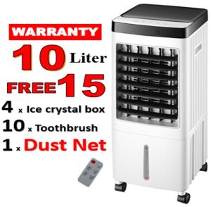 Portable Air Conditioner Conditioning Fan Humidifier Air Cooler Cooling System(8/ 10Liter)Touch Screen/ Button (Manual)