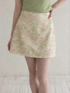 Cantonstory | Slenderizing High Waist A-Line Skirt