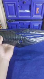 Cover Tameng Tutup Knalpot Pelindung K56F Original untuk Supra GTR 150