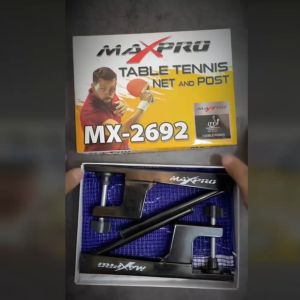 Maxpro MX-2692 Table Tennis Net and Post Set Ping Pong Durable Net Stand Pingpong Net and Post Stand