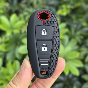 Silicone Key Case Cover For Suzuki Vitara Swift Ignis Kizashi SX4 Baleno Ertiga Keyless Fob Shell Skin Holder Protector