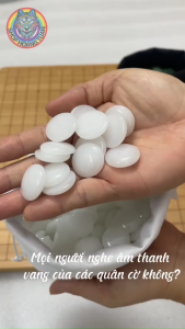 Bộ Quân Cờ Vây Giả Ngọc – Màu Xanh Ngọc Bích & Trắng - Size 22mm – Từ 240/361 Quân Kèm Bàn Cờ Tuỳ Chọn