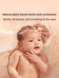bodcrme | Bedme Baby Shampoo Bath Gel Two-in-One Newborn Infant Bathing Supplies Baby Skin Care Products Gentle Formula For Soft Skin