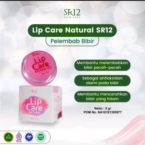 Lip Care SR12 ORI BPOM Melembabkan Mencerahkan & Merawat Kesehatan Bibir