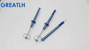 GREATLH Autoclavable IOL Injector for Monarch III Style IOL Delivery System Titanium Alloy Ophthalmic Instrument Eyelid Tools
