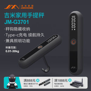 Portable Mini Digital Scale High Precision Home Use Jimmy Household Handheld Electronic Balance Weighing Luggage Small Hook Scale 30kg