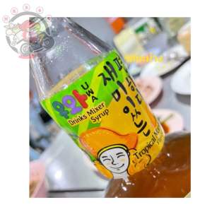 ไซรับ รสมะม่วง uwa drinks mixer syrup
