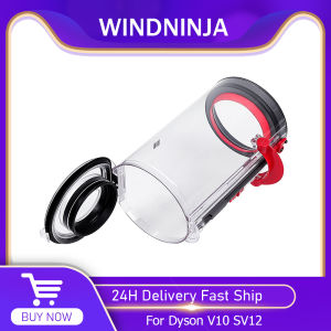 Large Dust Bin for Dyson V10 SV12 US Version Vacuum Cleaner Accessories Upgraded Canister Dust Bucket Replacement Spare Part