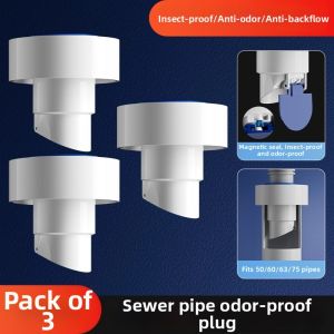 Odor-Preventing Sanitary Three-Way Valve