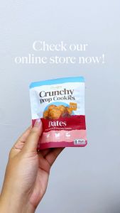 Casa Grata - Kukis Dates Kurma & Kukis Chocolate Cashew (Crunchy Drop Cookies Gluten Free Vegan)