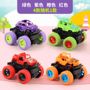 Inertia Driven Four-Wheel Drive Off-Road Police Car Model Toy for Boys Durable Childrens Vehicle Educational Plastic Toys