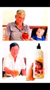 Dầu gội phủ bạc Dầu gội đen tóc Dầu gội nhuộm thảo mộc nhụy hoa nghệ tây Saffron Hàn Quốc