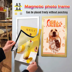 Jozoo A3 A4 Multi-function Photo frame Wall sticker Display Poster/Photo permit Wall Magnetic Frame