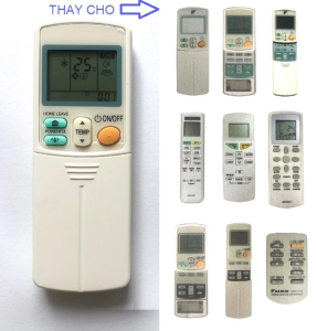 Remote Đa Năng Dùng Cho Máy Lạnh DAIKIN Điều Khiển Điều Hòa ECONO/HOMELEAVE POWERFUL Kèm Pin AAA