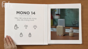 Máy Hâm Sữa & Tiệt Trùng Siêu Tốc Thông Minh Mono 14 Fatz Baby Rã Đông Hâm Thức Ăn Giữ Ấm Sữa 24H Bảo Hành Chính Hãng 12 Tháng