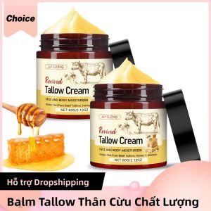 Kem Dưỡng Da Mặt Từ Mỡ Bò Đánh Bông Tự Nhiên Với Sáp Ong Mật Ong Từ Bò Ăn Cỏ Hấp Thụ Nhanh Dưỡng Da Toàn Thân Cho Cả Nam Và Nữ