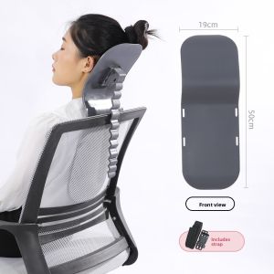Ergonomic Office Chair Backrest Pillow Headrest Heightened Computer Seat Cushion Nap Pillow Desk Chair Support No Drilling