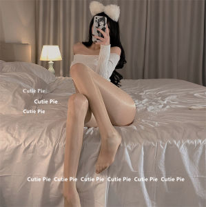 ถุงน่องผ้าไหมมันวัวเซ็กซี่ Cutie ถุงน่องลูกปัดสีขาว ถุงน่องผู้หญิง ถุงน่องเนื้อเนียน ผิวมนุษย์บางเฉียบ ถุงน่องใส่ลำลอง ฤดูใบไม้ผลิ 2024