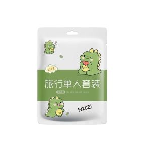 ผ้าคลุมเตียงแบบใช้แล้วทิ้ง ผ้าห่ม ผ้าห่ม ผ้าคลุมหมอน ผ้าห่ม ชุดนอน 4 ชิ้น โรงแรม ท่องเที่ยว แบกฝุ่น 2024 ใหม่