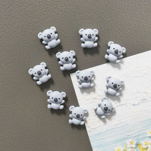 6pcs Cute Australia Koala Resin Fridge Magnet Stickers Home Office Whiteboard Decorative Magnetic Accessory Ornaments