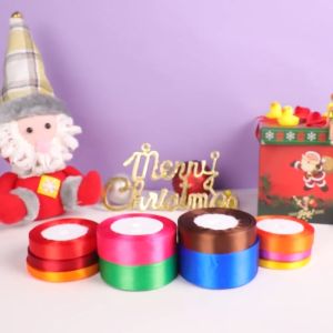 Fabbrica - Pita Satin 125cm 1/2inch Untuk Hiasan Kado Parcel Hampers Buket Bunga dan Dekorasi