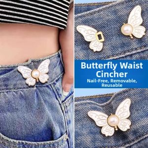 Adjustable Waist Buckle Detachable Tuck Button
