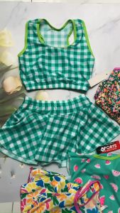 Đồ bơi bé gái 2 mảnh 3 lỗ size Đại cho bé 30kg đến 45kg - BoiDai