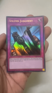 [Thẻ Yugioh] Solemn Judgment - Ultimare rare (RA02-EN075)