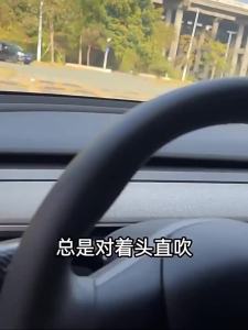 Tesla Air Vent Deflector Car Interior Modification Accessory
