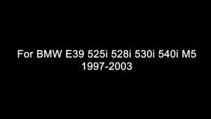 Cặp Thanh Chống Khí Cốp Sau Cho BMW 5 Series E39 1996-2003 Thép Carbon Lò Xo Áp Suất Khí 95909 613757