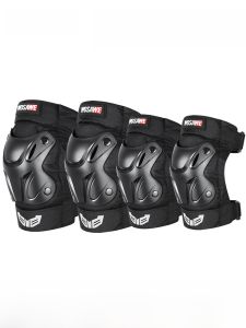 WOSAWE | Wosave Motorcycle Elbow And Knee Pads Protective Gear For Motorbike Travel Sports Anti-Fall Warmth Windproof Off-Road Equipment