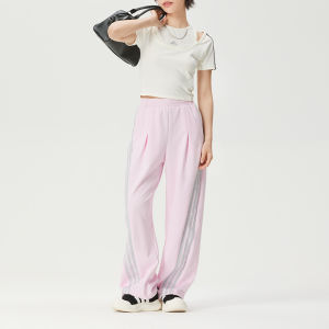 adidas | Bộ Quần Áo Học Sinh Casaul Áo Thun Slim Fit Ngắn Tay và Quần Dài Ống Đứng cho Mùa Thu