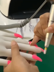 D9 Type Charged Grinding Machine Electric Automatic Nail Clipper Pedicure Tools with Light Trimmer Nail Cutter Manicure