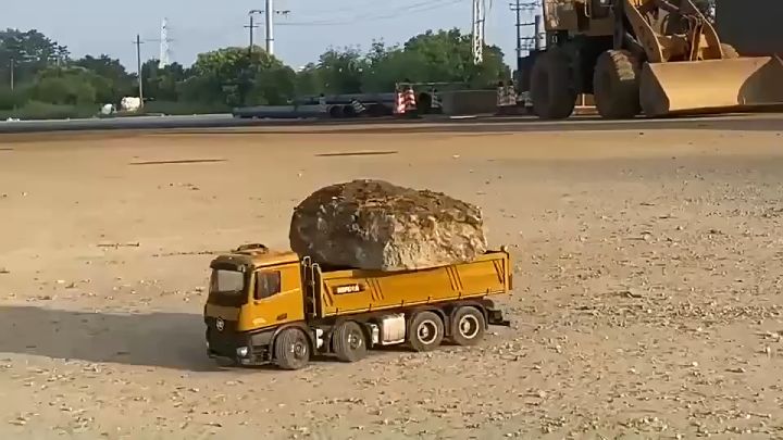 Xe tải Huina 536 12 kênh điều khiển Lazada