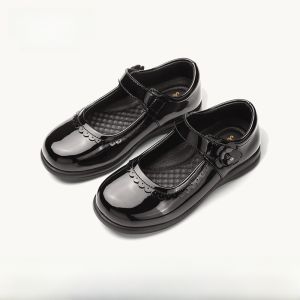 Giày Da Công Chúa Cho Bé Gái Giày Da Thật Đế Mềm Giày Đi Học Cho Bé Gái Giày Đế Mềm Cho Bé Gái Mùa Xuân Thu